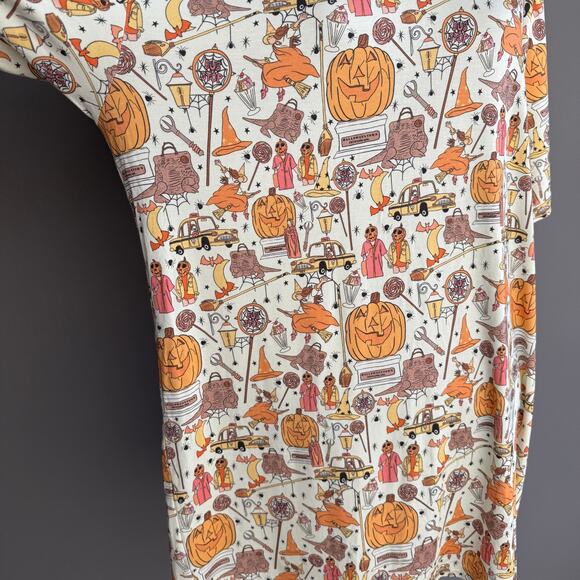 NEW Magical Mamas Halloween tee shirt - bamboo - v neck - pumpkin - size XXL - Picture 8 of 11